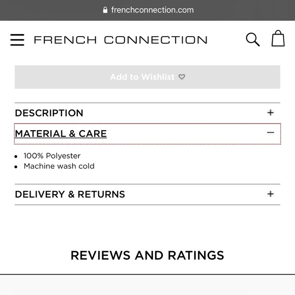 French connection Nia Drape Fluted Top - Picture 10 of 10